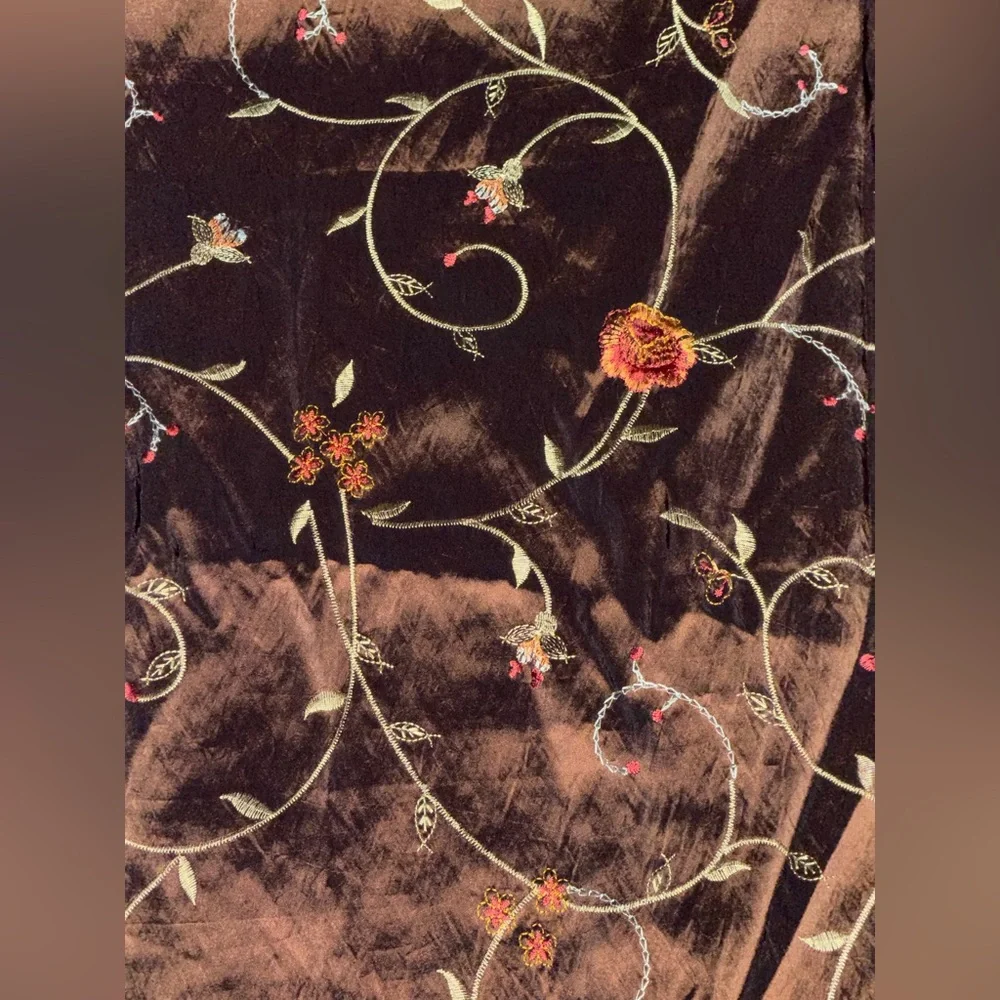 Decorative curtain 56 x‎ 84, 56x84 inches, floral brown accent curtain